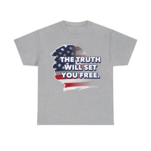 The Truth Will Set You Free Unisex Heavy Cotton Tee
