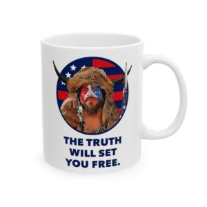 The Shaman Truth 11oz Mug, Never forget what they did to him and still are doing to many more!