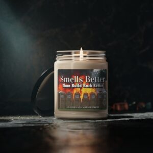 Build Back Better Scented Soy Candle, 9oz, Joe Biden, Political Humor Gift